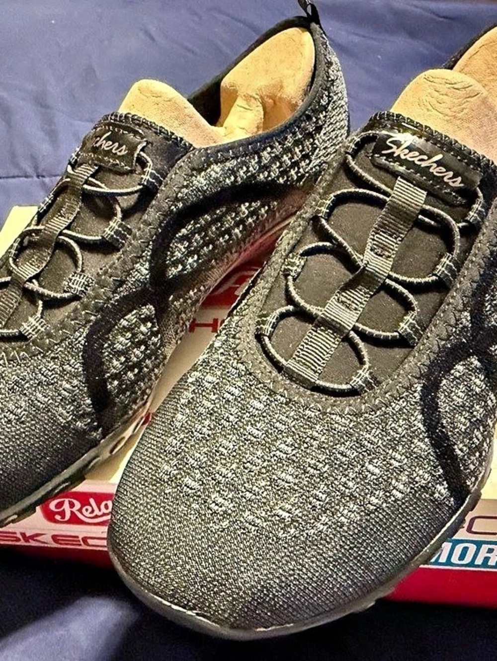 Skechers Relaxed Fit: Active - Sequoia Black Sneakers